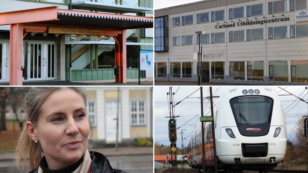 Charlotte Widegren (M) vill satsa på marknadsföring för att få fler Motalaelever att läsa på gymnasierna här.