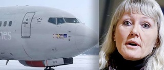 Luleå airport om extremvädret: "Sanden blåser bort"