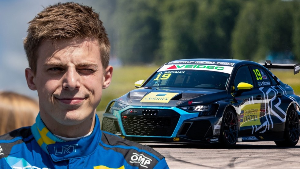 Bodensaren Andreas Bäckman har siktet inställt inför helgens STCC-tävling i Fällfors.