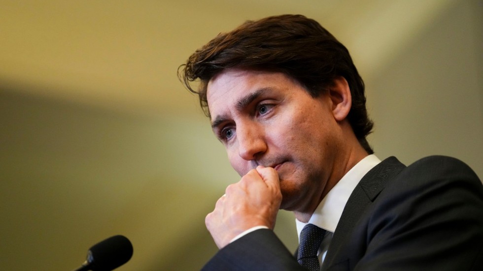 Kanadas premiärminister Justin Trudeau. Arkivbild.