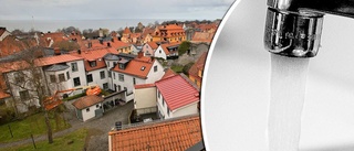 Nu sänks vattentrycket i Visby innerstad