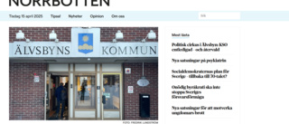 Moderaterna i Norrbotten driver alternativmedier med partistöd