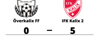 Utklassning när IFK Kalix 2 besegrade Överkalix FF