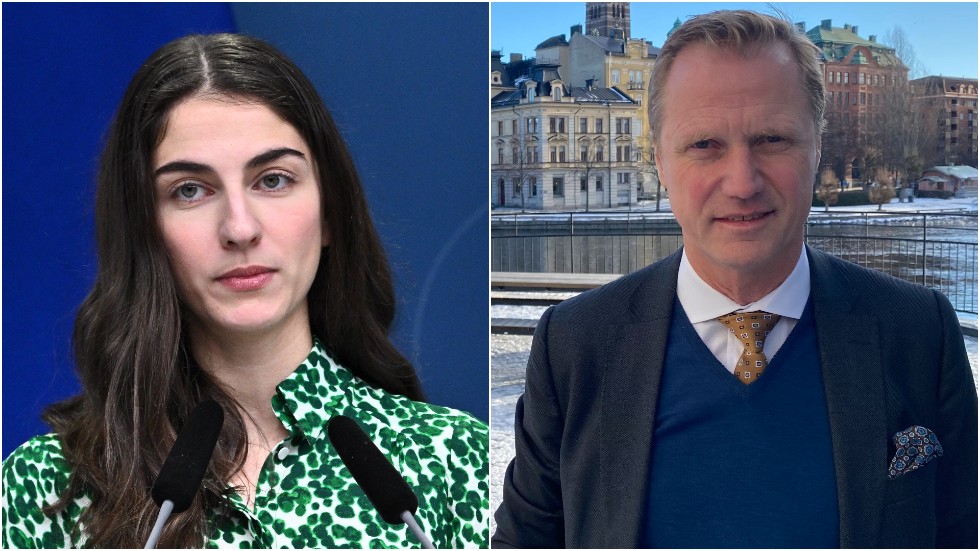 Miljö- och klimatminister Romina Pourmokhtari bör ta stora intryck av Holmens vd och koncernchef Henrik Sjölund.