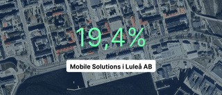 Intäkterna fortsätter växa för Mobile Solutions i Luleå AB