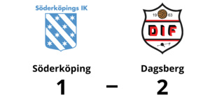 Dagsberg vann med 2-1 mot Söderköping