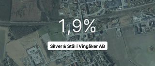 Pilarna pekar nedåt i rapporten från Silver & Stål i Vingåker AB