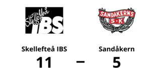 Skellefteå IBS avgjorde i tredje perioden