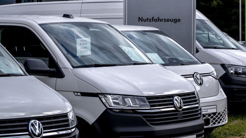 Data från tusentals svenska Volkswagenbilar låg oskyddade på internet. Arkivbild.