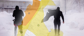 Varning för storm i Norrbotten