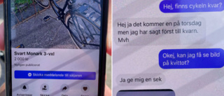 Hittade sin stulna cykel på Facebook