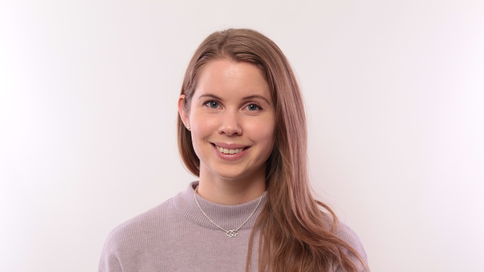 Emma Härenstam, meteorolog på SMHI.