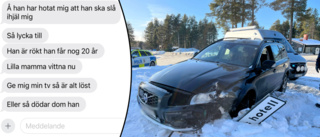 Hjärtekrossad och berusad man gav sig ut på vansinnesfärd