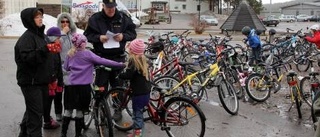 Polisen kollade cyklar i Arjeplog