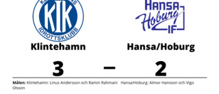 Obesegrade matchraden förlängd för Klintehamn