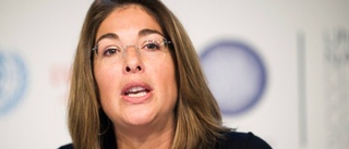 Naomi Klein predikar för jublande församling