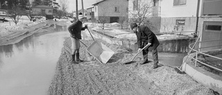 NOSTALGI: Gator i Eskilstuna fylldes av vatten