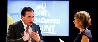 Löfven svingade åt höger