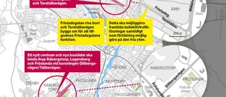 Nu börjar arbetet att läka ihop Eskilstuna