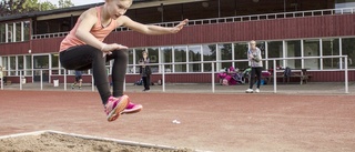 Heldag med friidrott för eleverna på Kyrkskolan