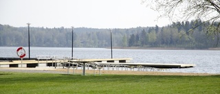 Snart öppnar badplatsen vid Frösjö strand