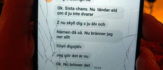 Hotfulla sms före brandattack mot hyreshus: "Nu brinner det"