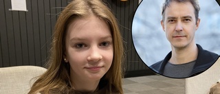 Lily, 11 år, från Gnesta har en roll i den populära thrillerserien på C-more: "Jag vill gärna ha fler roller"