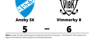 Vimmerby B vände underläge och vann