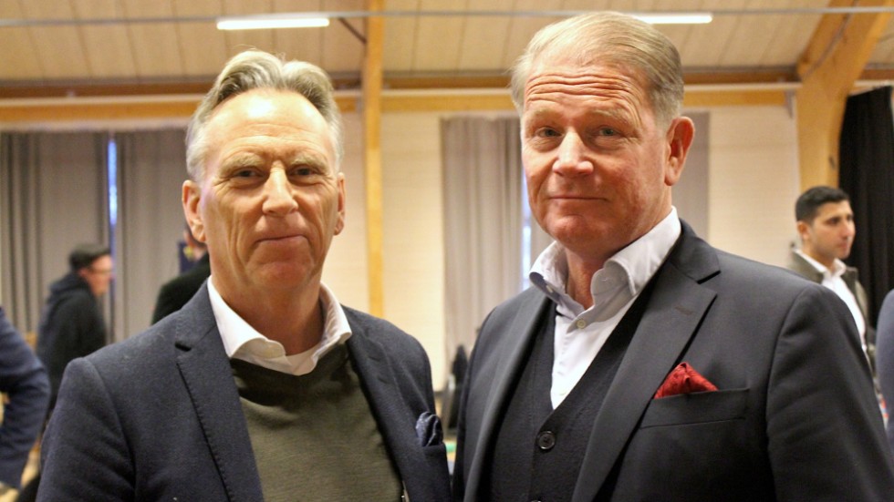 Ulf Nilsson (L) och Harald Hjalmarsson (M) sitter numera på kommunens högsta positioner. 