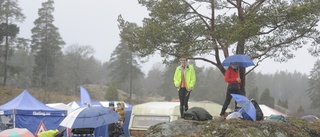 Blött och stormigt under Nyköpingsorienteringen