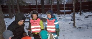 Förskolebarnen trotsar kallgraderna