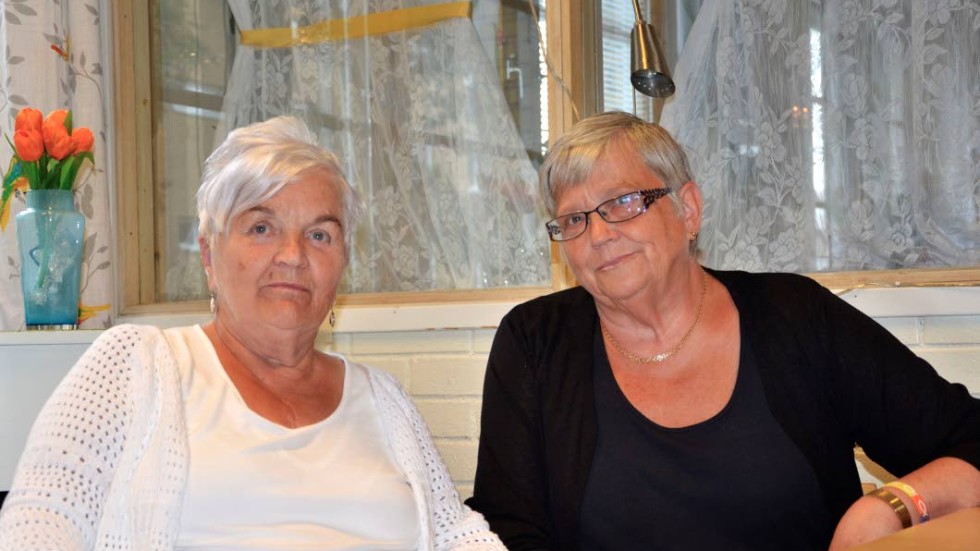 PRO. Många har hört av sig till PRO angående Enens matsal. ”De kallas utomstående men det är fel, de har ju hemtjänst ­redan, de är inte utomstående”, säger Birgitta Gidblom och Laila Furskog.
