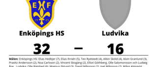 Storseger för Enköpings HS hemma mot Ludvika