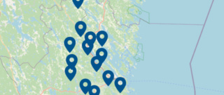 Över 800 viltolyckor inrapporterade i år • Karta över de mest drabbade platserna • Är din pendlingsväg med på listan? 