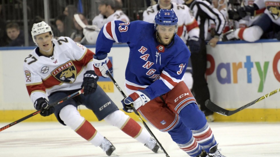 Fredrik Claesson under tiden i NHL. Arkivbild.