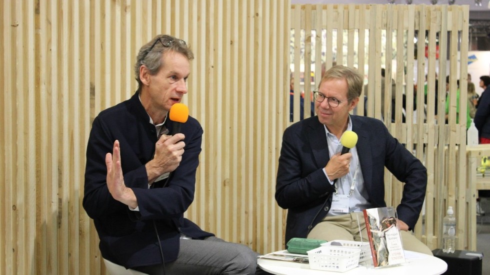 Stefan Jonsson berättar om sin nya bok "Den otyglade skönheten"r under Bokmässan i Göteborg. 