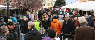 "Kommer det några besökare alls på höstmarknaden?"