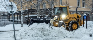 Snön problematisk för kommunen