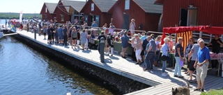 Kultur på kajen lockade många