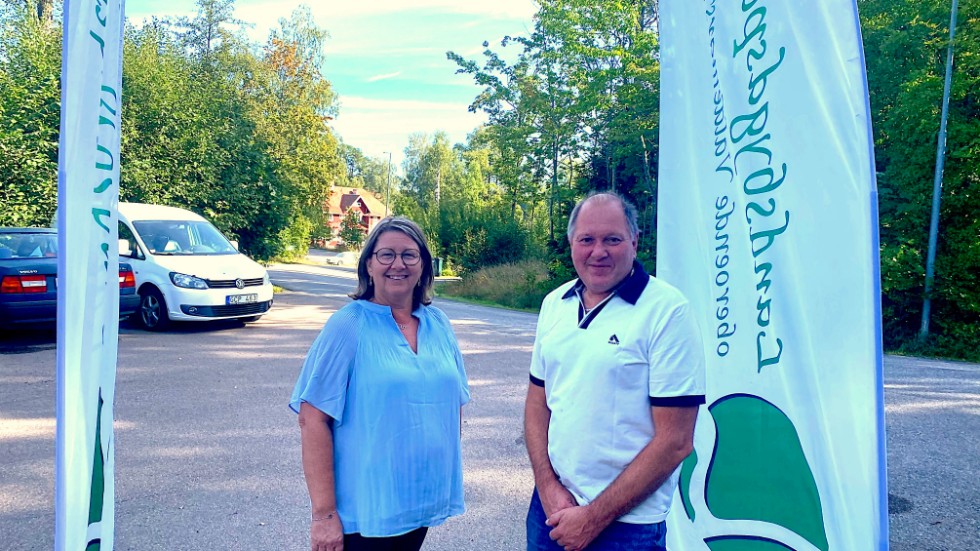 Susanne Hamilton (Lpo), sakkunnig i vårdfrågor samt Stefan Kemle, förstanamn på fullmäktigelistan i Valdemarsvik.