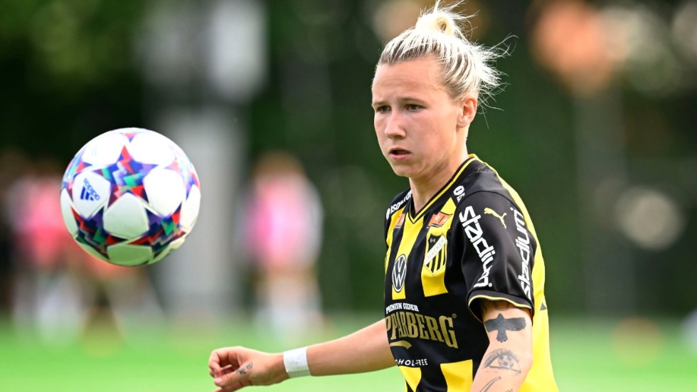 Marika Bergman Lundin säkrade tre poäng till Häcken. Arkivbild.