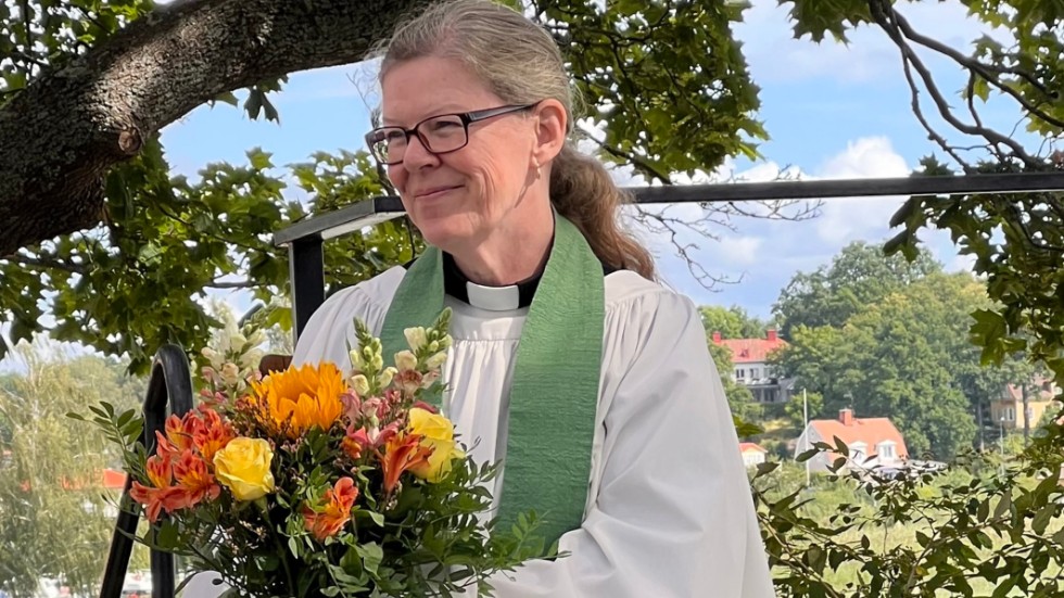 Mariefreds nya kyrkoherde Carin Zetterberg mottas officiellt på söndag, den 25 september.