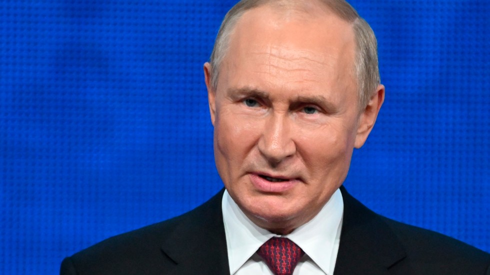 Rysslands president Vladimir Putin.