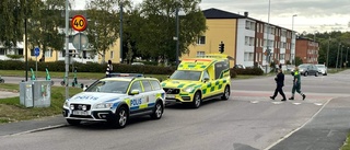 Trafikolycka på Hagebygatan – cyklist påkörd av bil