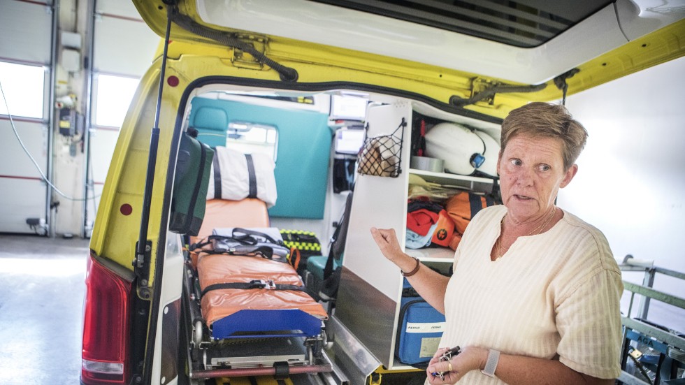 Cecilia Gustafsson, verksamhetschef vid Falck Ambulans på Gotland. "Det vi är frågande om är hur kommunikation från båten till SOS har skett. Det är det vi ska undersöka."
