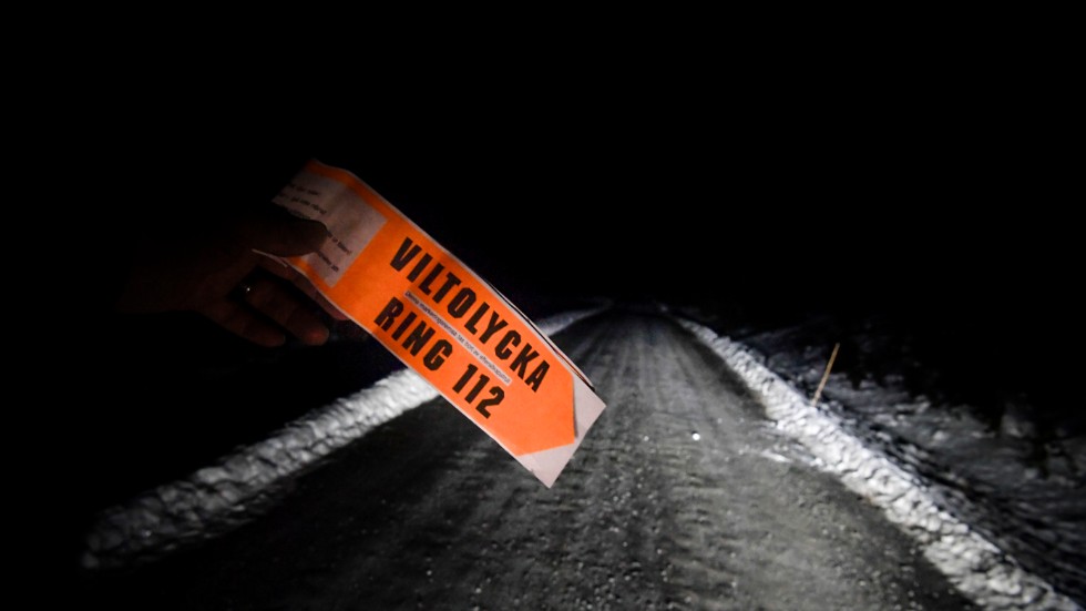 Viltolyckor ska anmälas till polisen. 