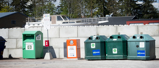 Nu kan Trosaborna slänga skräp vid ny station