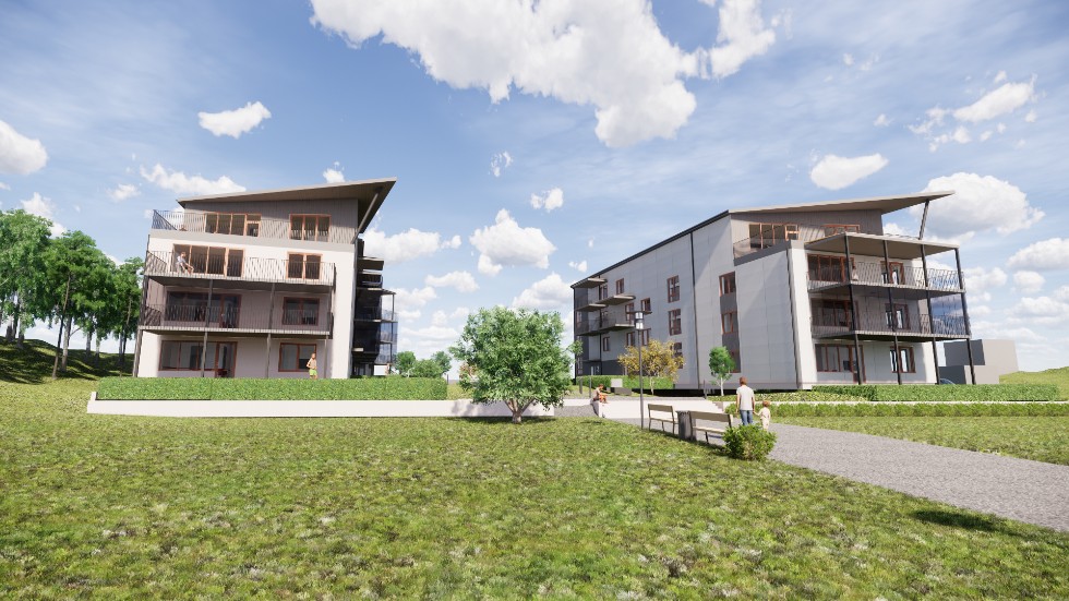Bostadsbolaget HSB tvingades köpa tillbaka bostäder i Oxelösund efter att flera köpare hoppat av.  