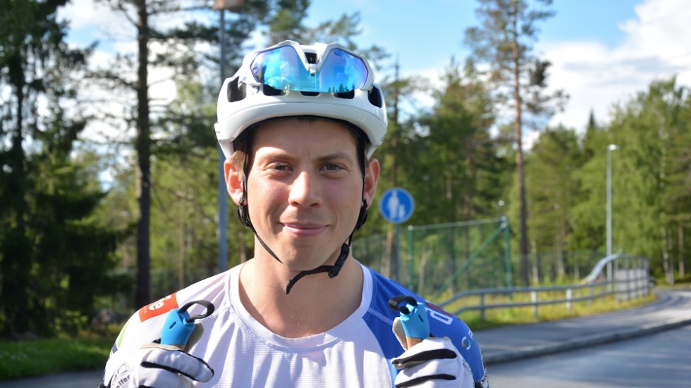 Markus Lundholm har ett EM-guld i stafett, men han vill gärna ta en individuell VM-medalj. ”Det är roligare att vinna ihop. Men de individuella medaljerna är en större prestation för mig”, säger han.