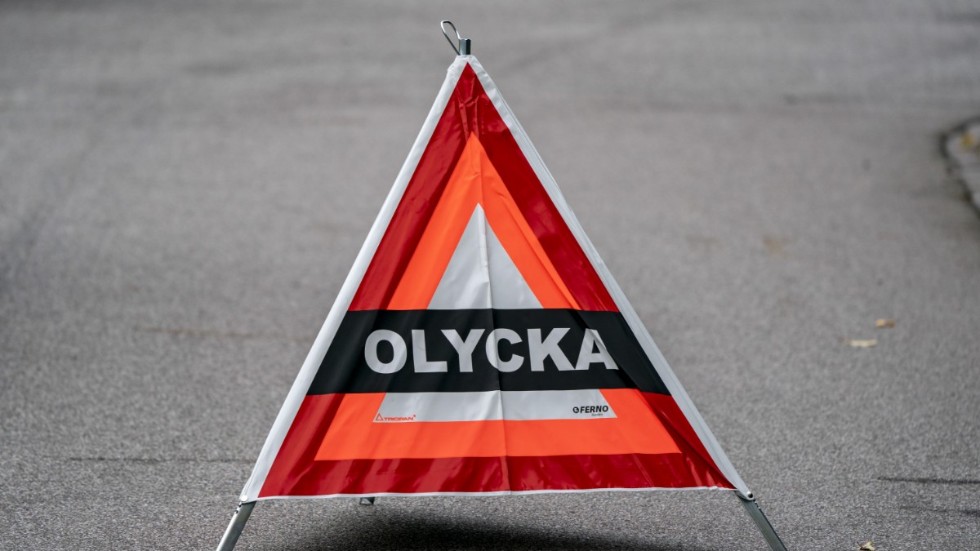En trafikolycka inträffade på lördagseftermiddagen på E4 vid Mjölby Östra.